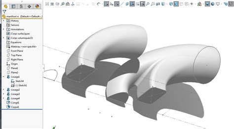 fix self intersecting surfaces solidworks